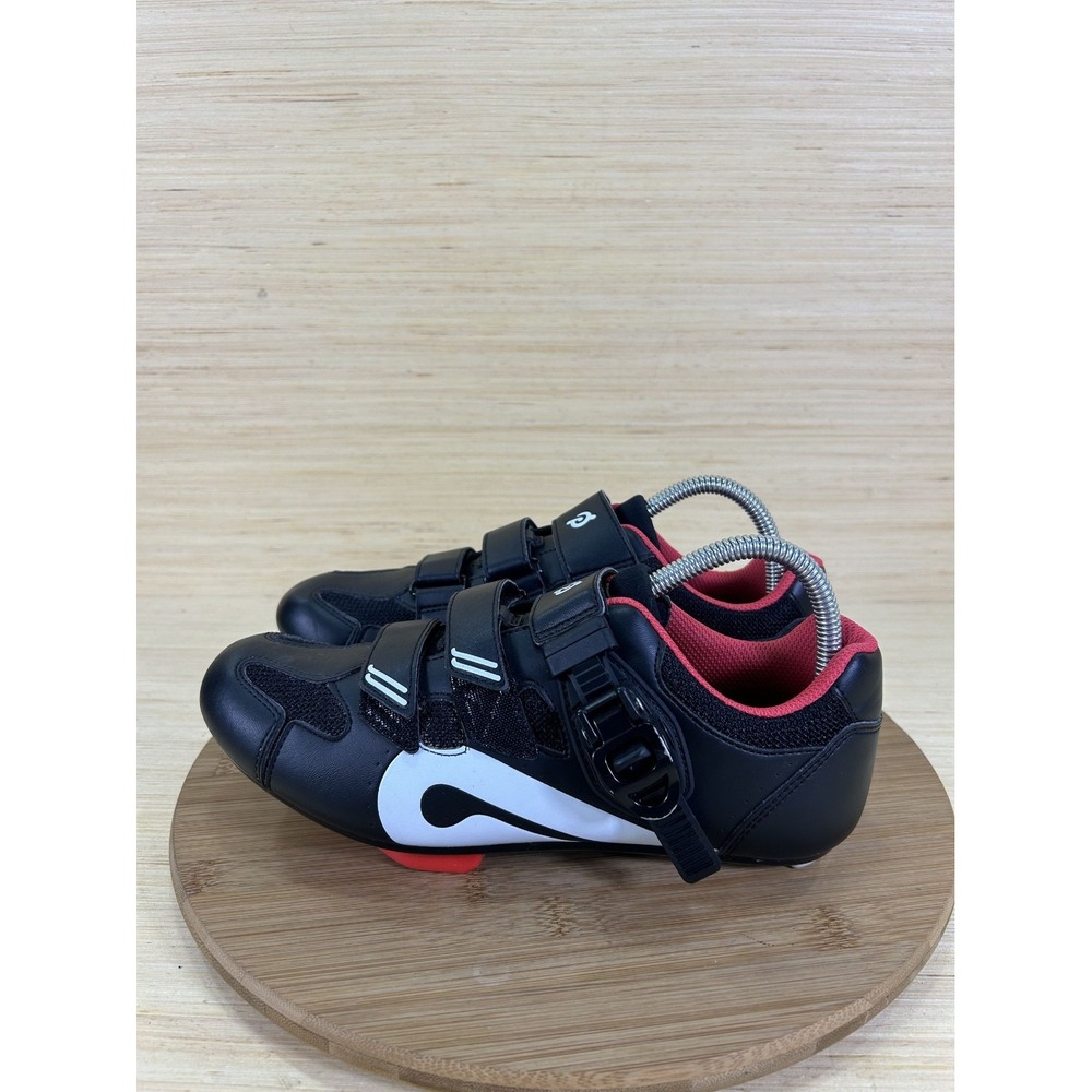Peloton Black Leather Indoor Cycling Shoes Womens Size 40 US 9